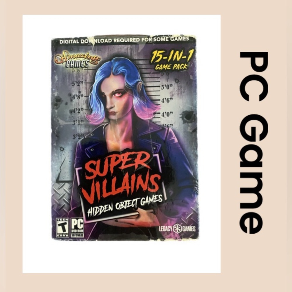 Amazing Games Super Villains Hidden Object Games For PC